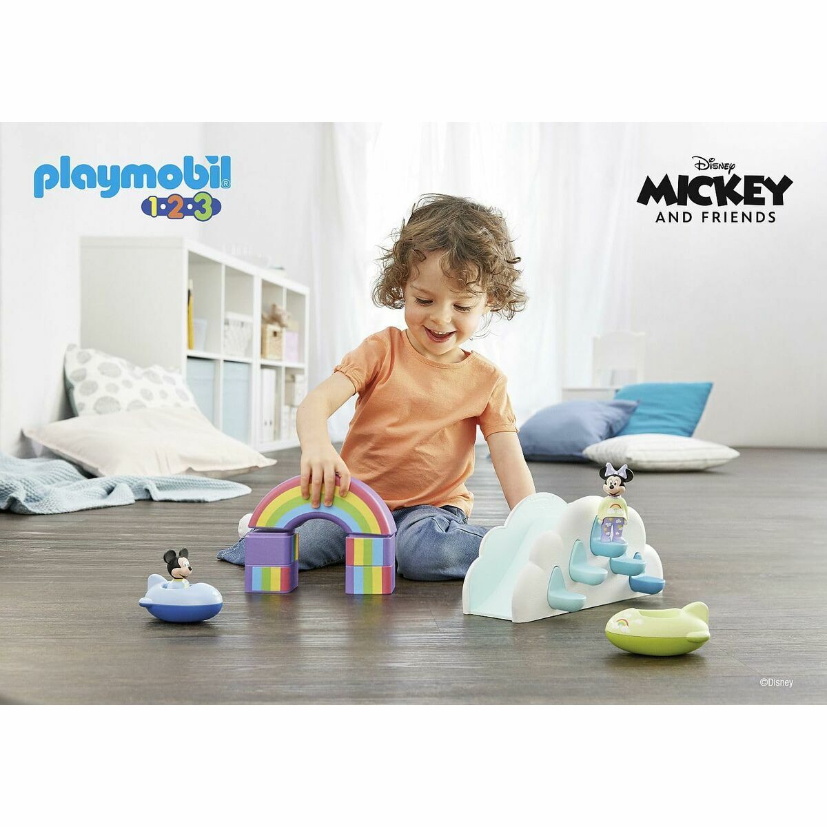 Playset Playmobil 1,2,3 Mickey 16 Предметы-3