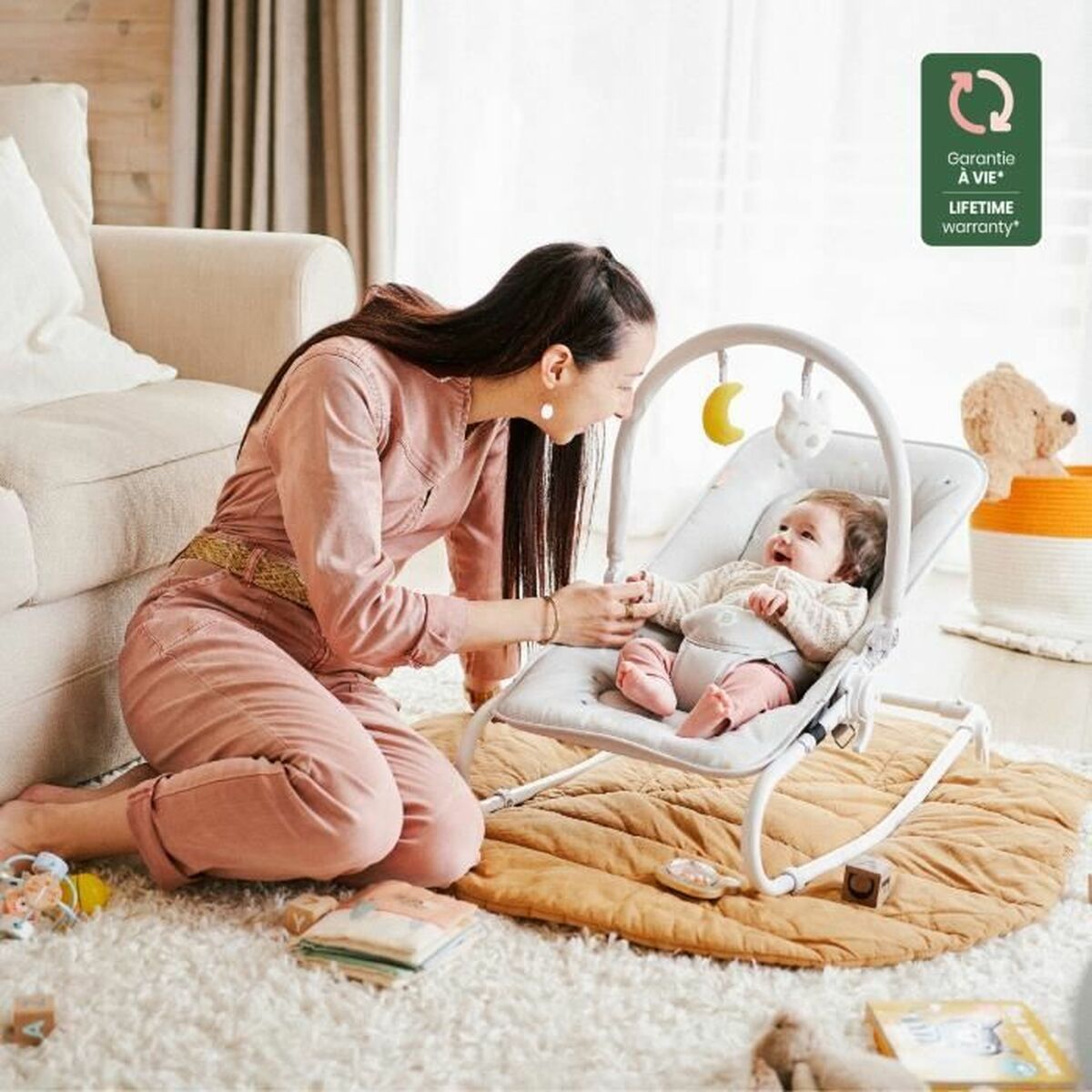 Гамак для младенца Badabulle B012014 Зеленый-2