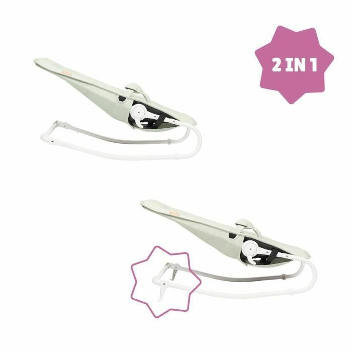 Гамак для младенца Badabulle B012014 Зеленый-3