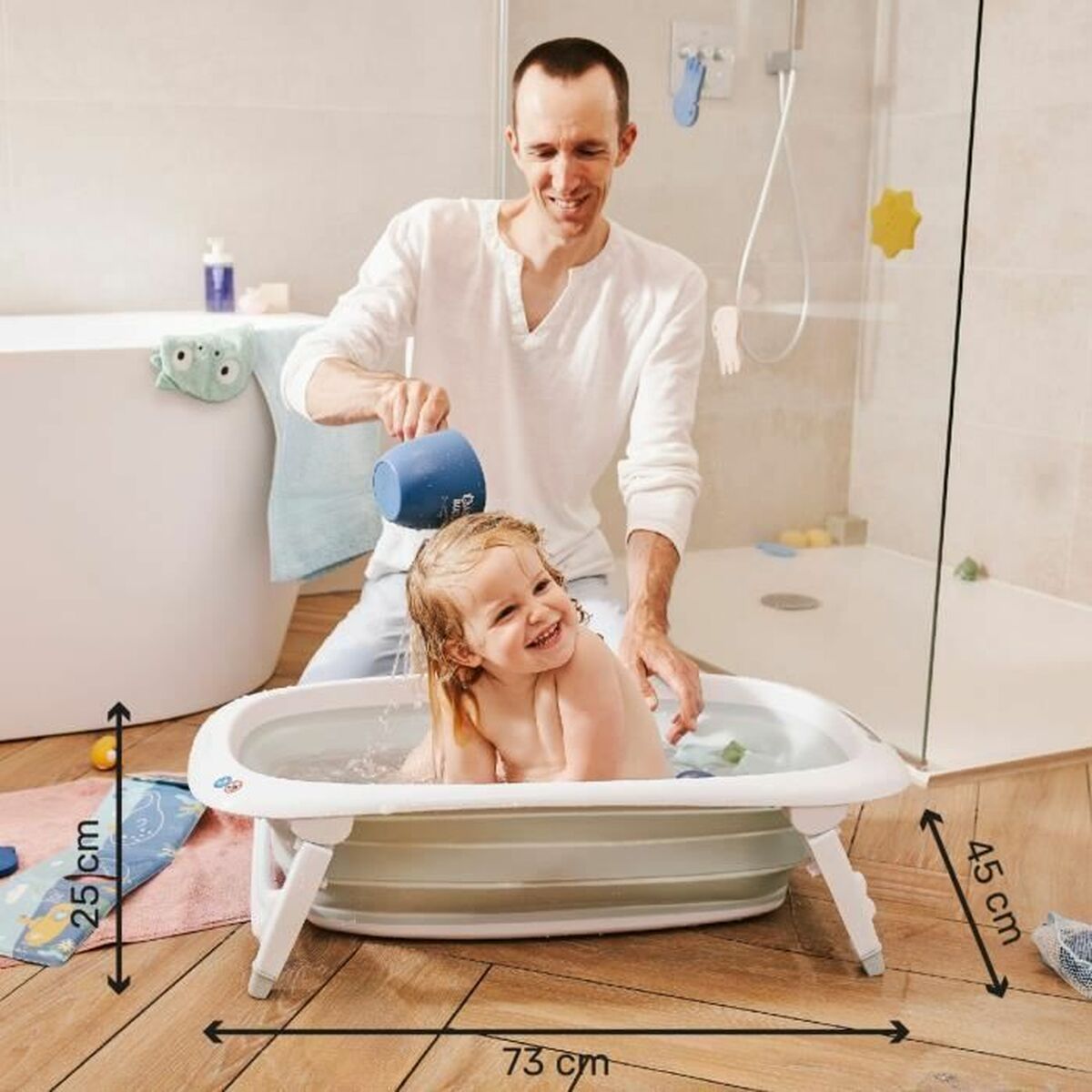 Ванна Badabulle 35 L Белый-2