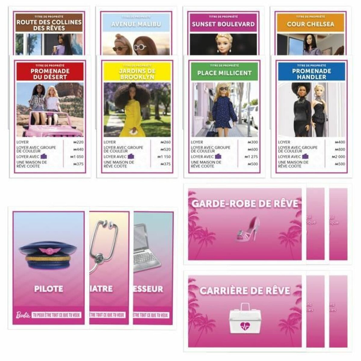 Monopoly Barbie FR-3