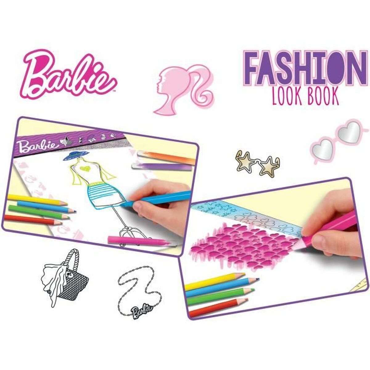 Буклет Lisciani Giochi Fashion Look Book Barbie-4