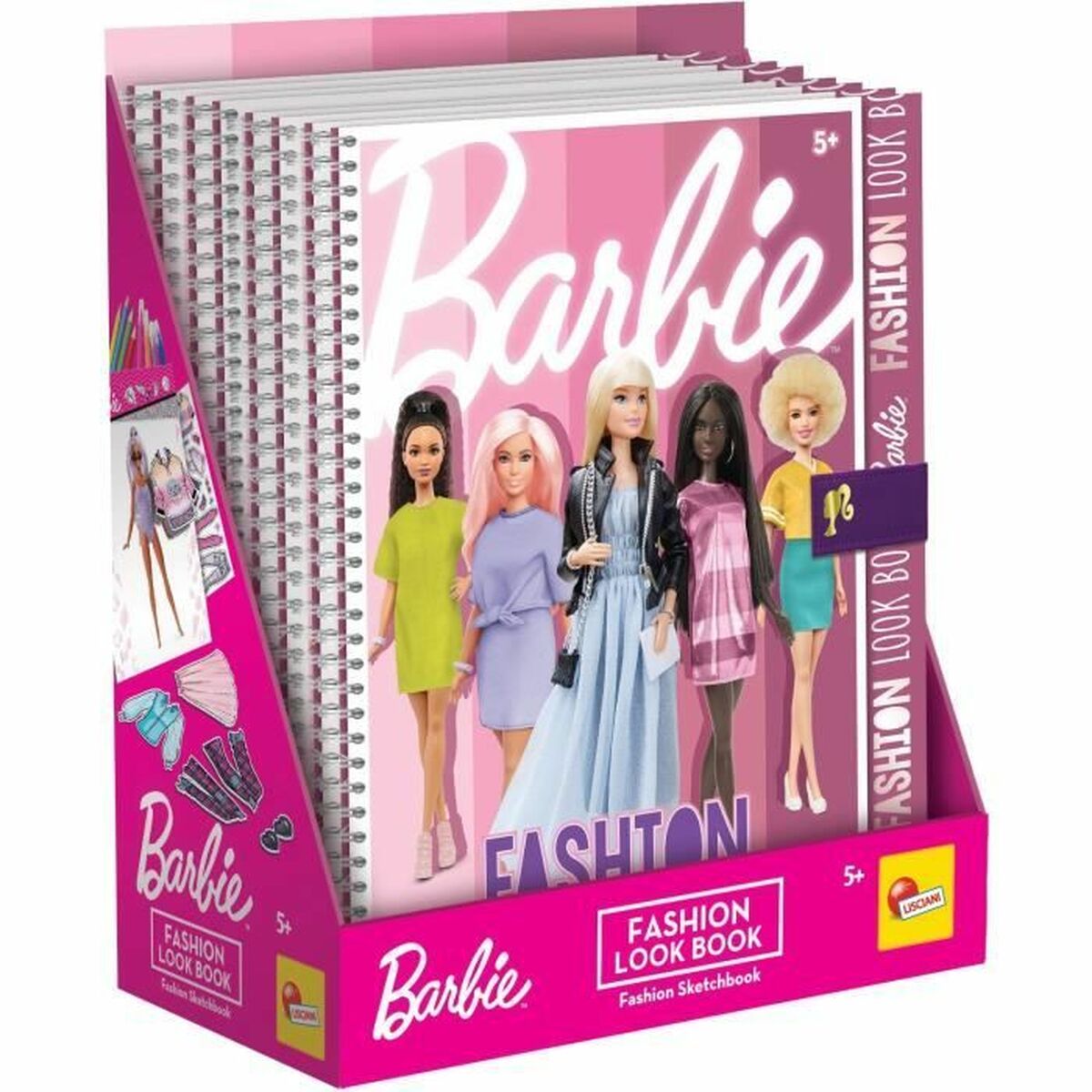Буклет Lisciani Giochi Fashion Look Book Barbie-5