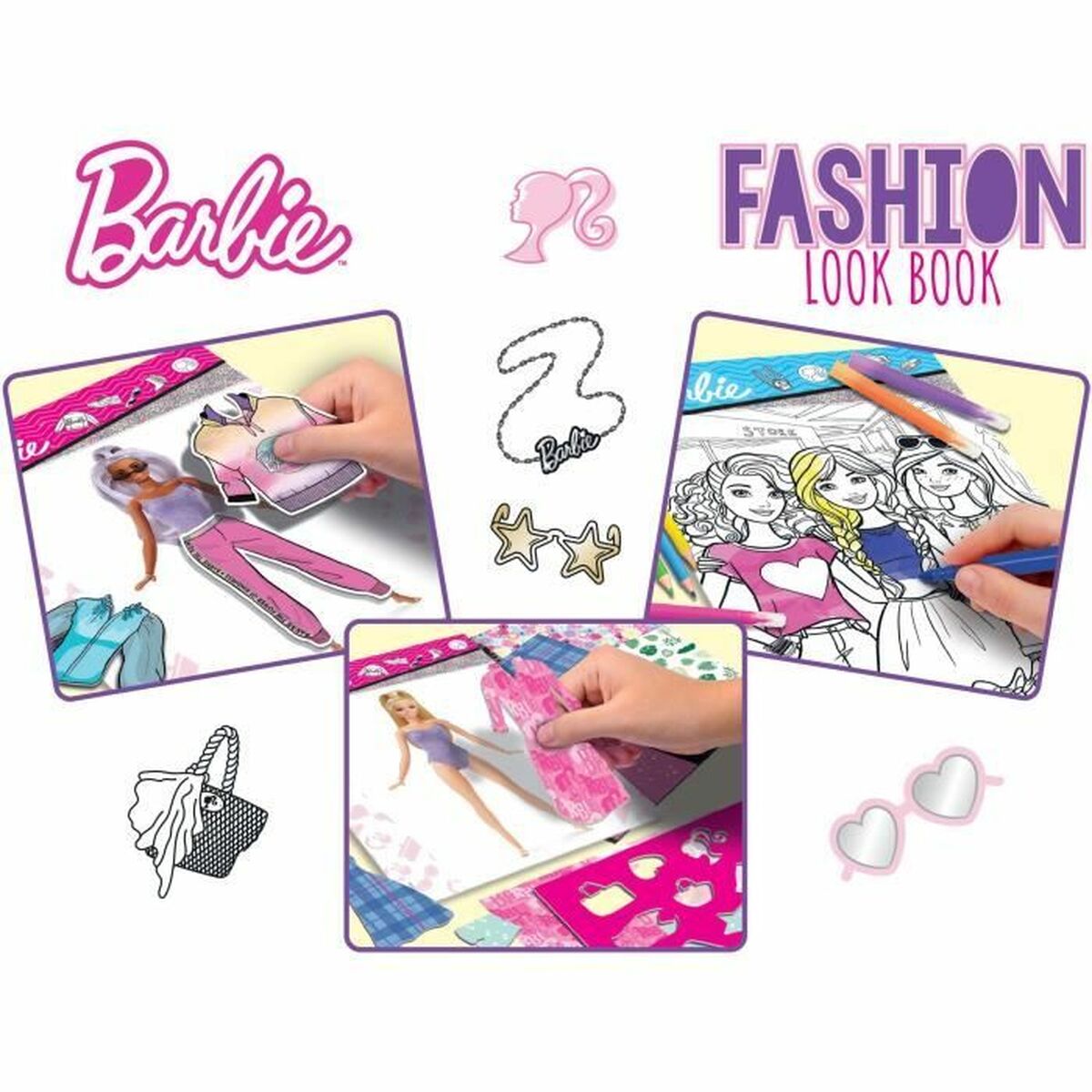 Буклет Lisciani Giochi Fashion Look Book Barbie-6