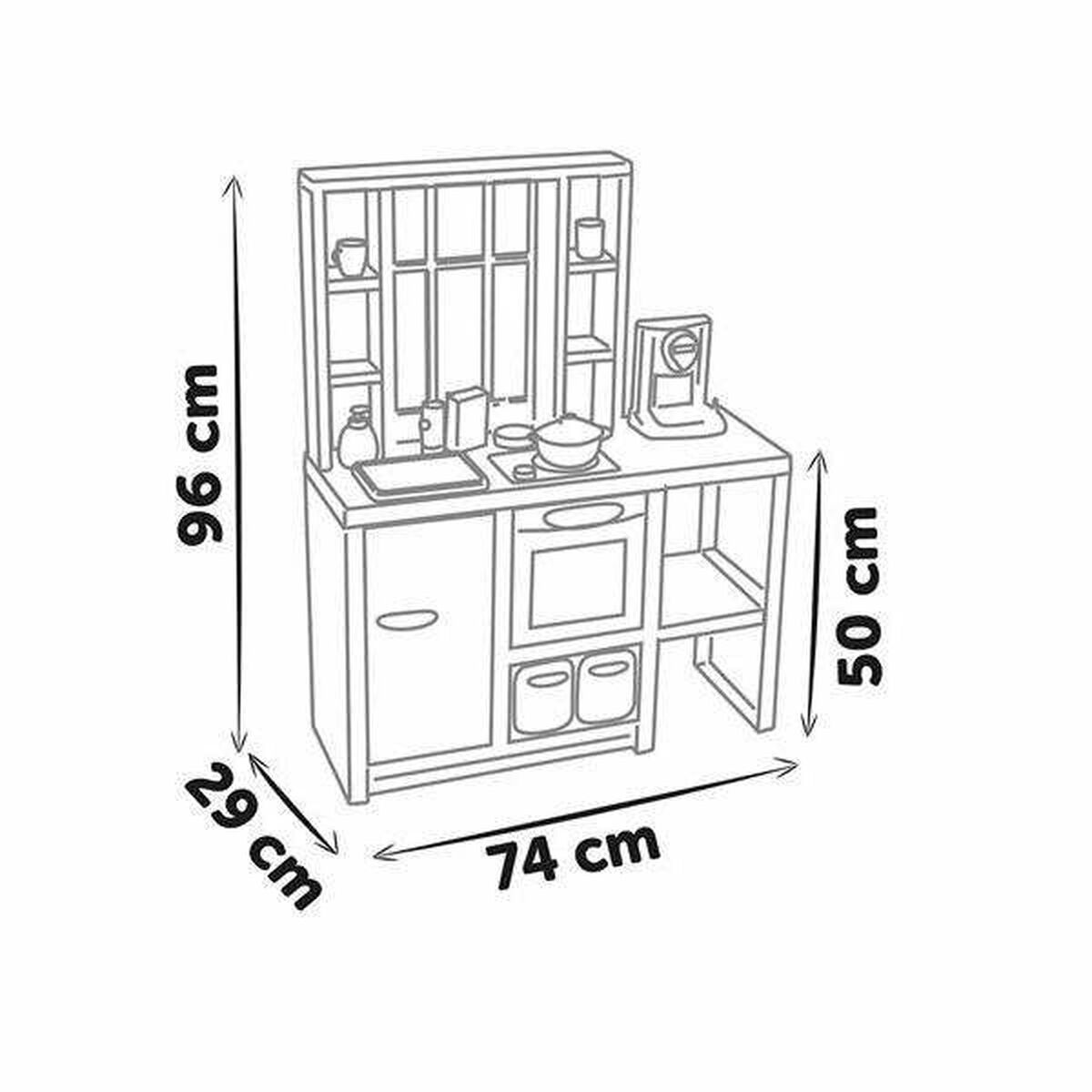 Игрушечная кухня Smoby 32 Предметы 96 x 74 x 29 cm-4
