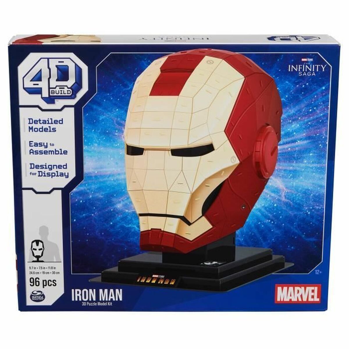 Строительный набор Marvel Iron Man 96 Предметы 24,6 x 19 x 30 cm Разноцветный-4