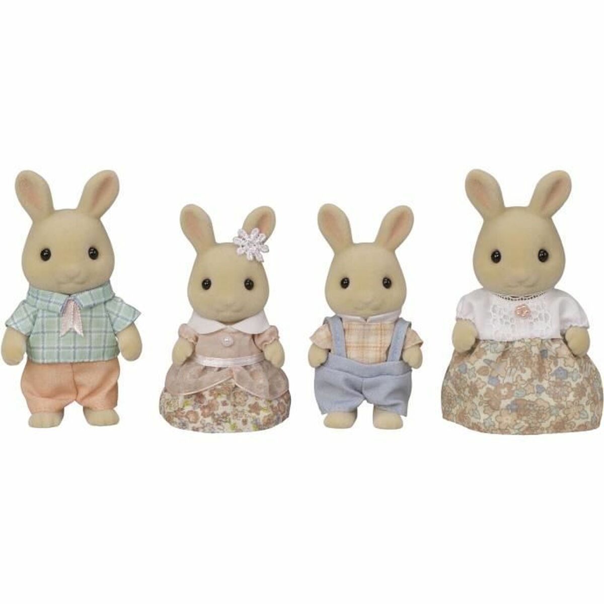 Статуэтки Sylvanian Families 5706 Кролик Семья 4 Предметы-2