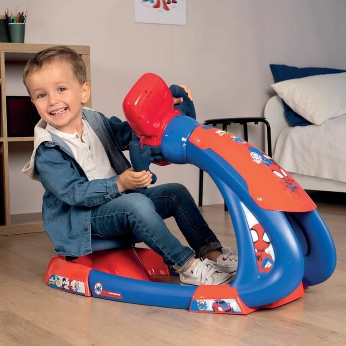 Гоночное сиденье Spidey Amazing friends Детский руль-3