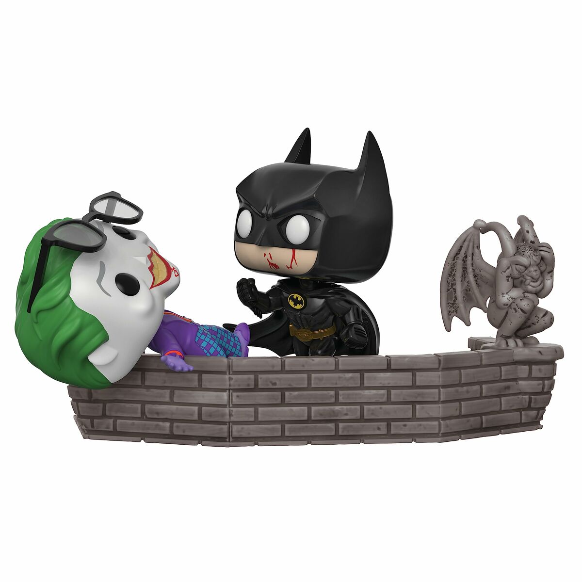 Коллекционная фигура Funko Pop! 280 Movie Moment: Batman 80th - Batman vs. The Joker (1989)-2