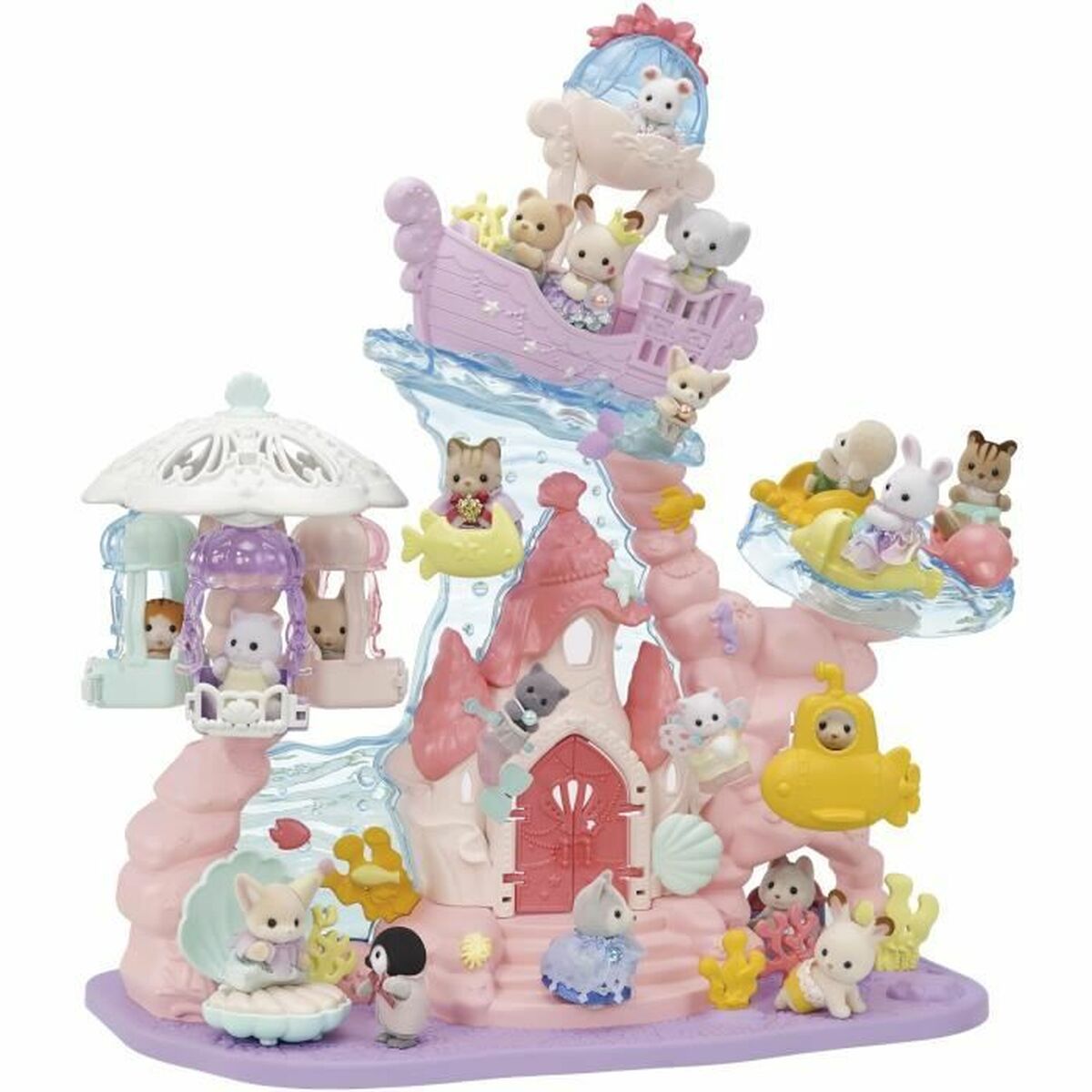 Набор игрушек Sylvanian Families Babie Mermaid Castle Пластик-5