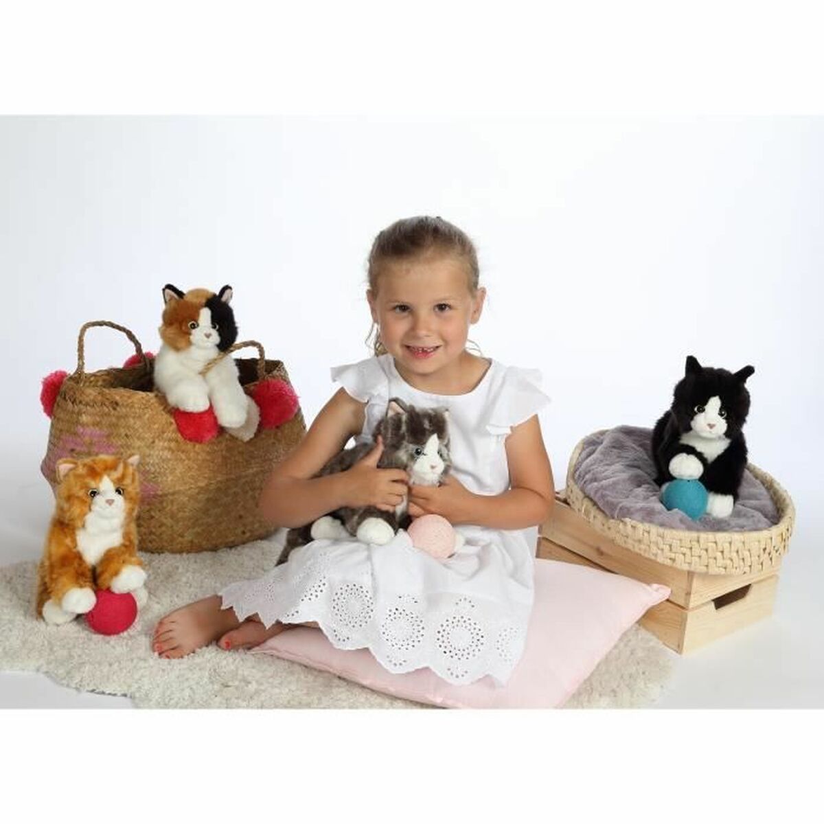 Плюшевый Gipsy кот Трехцветный-3
