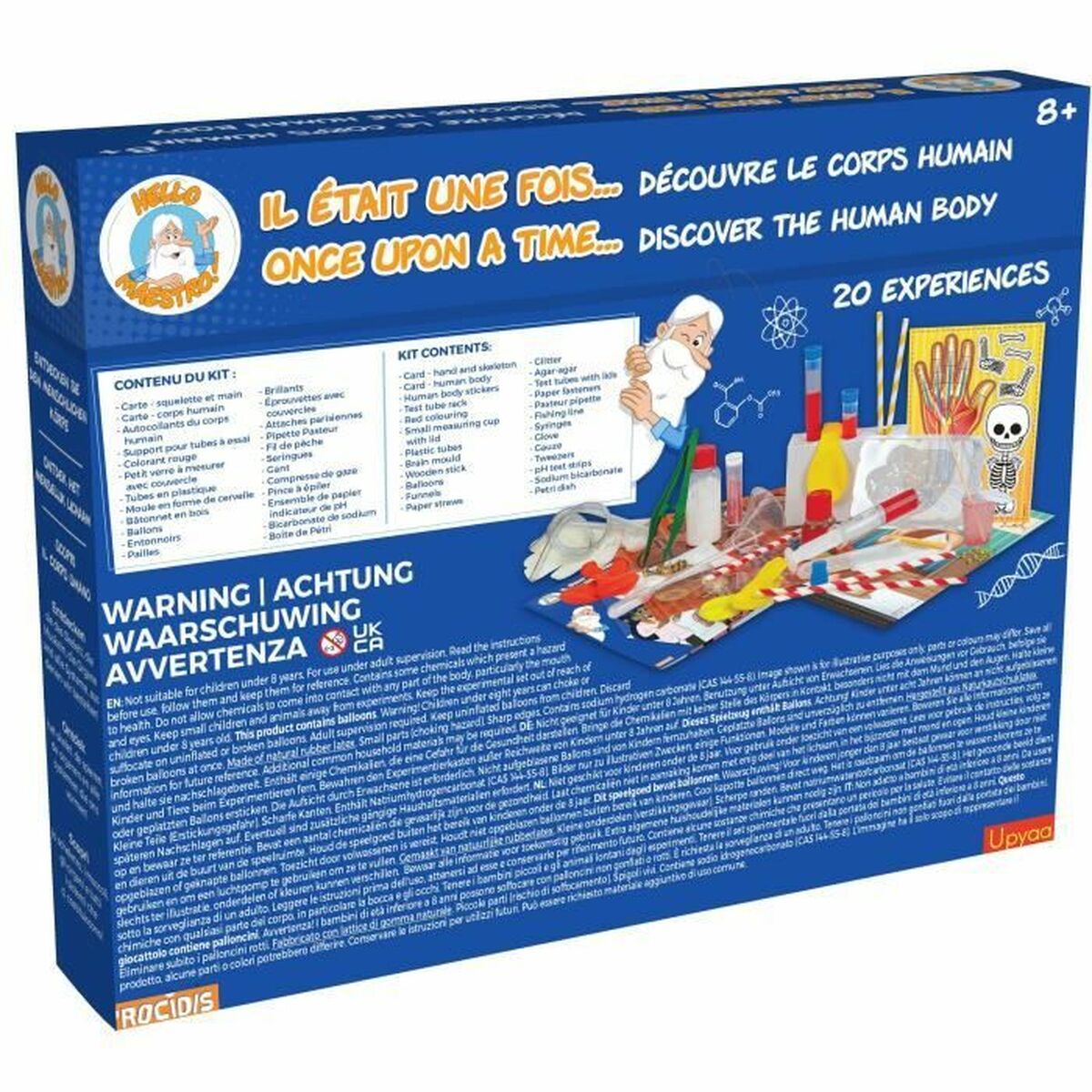 Научная игра Silverlit Bonjour Maestro  Il était une fois. A la découverte du corps humain (FR)-2