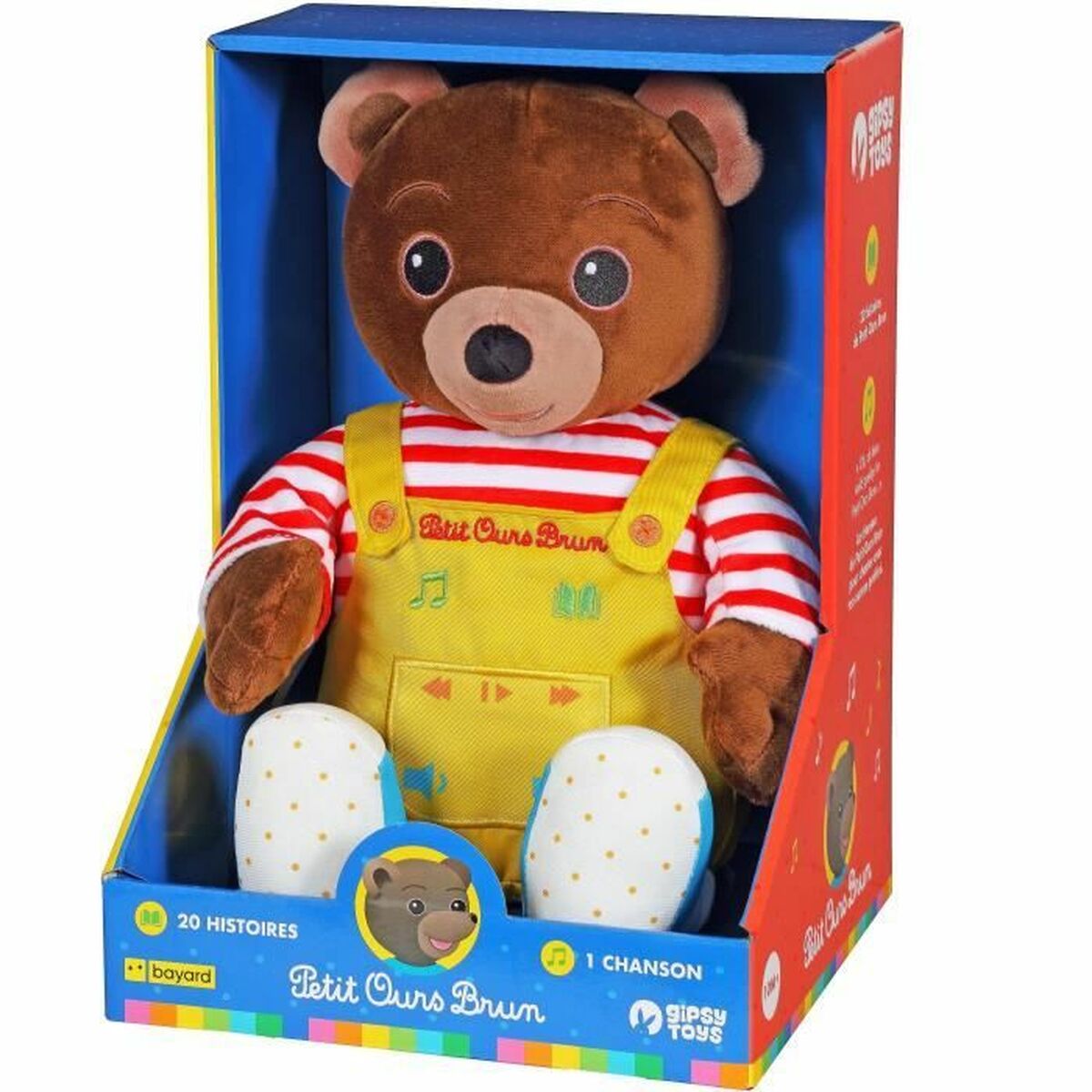 Плюшевый Gipsy Petit ours brun-6