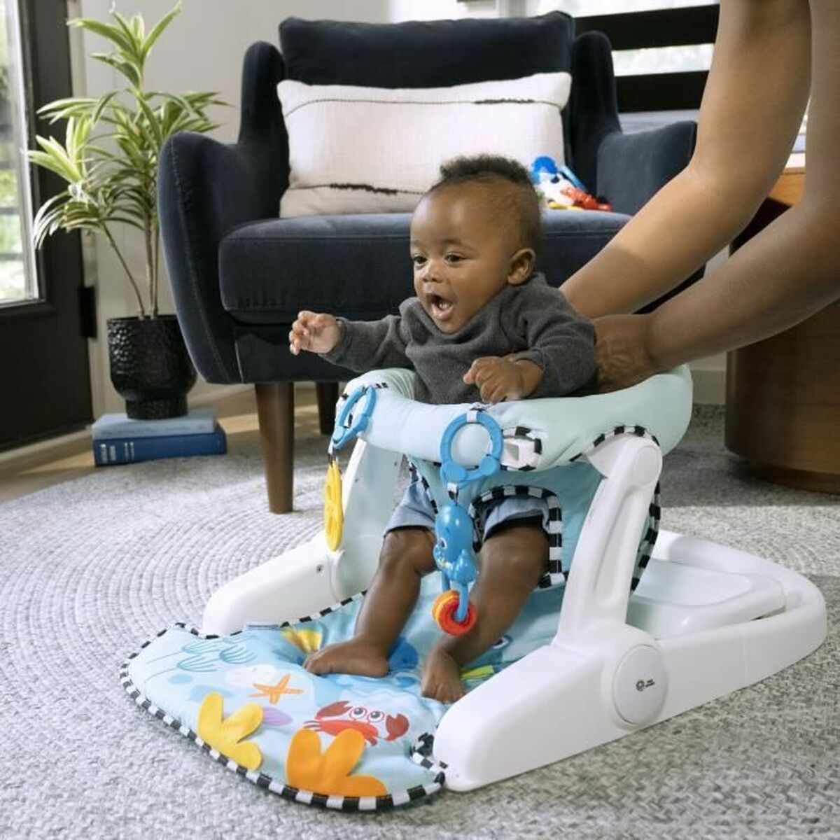 Гамак Baby Einstein Синий-2