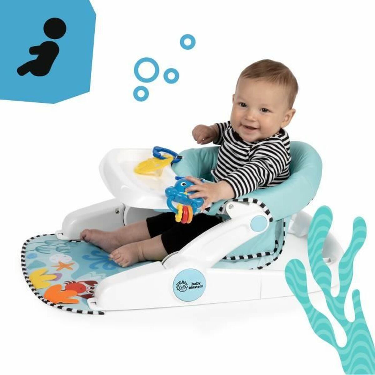 Гамак Baby Einstein Синий-3