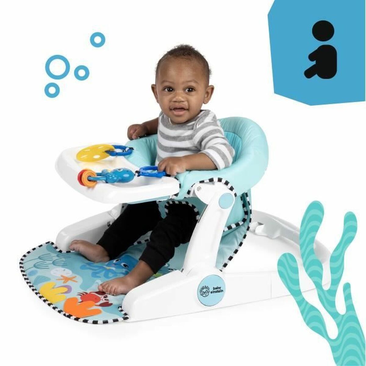 Гамак Baby Einstein Синий-4