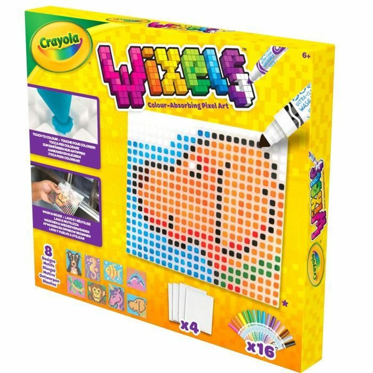 Рисунки для рисования Crayola Wixels-5