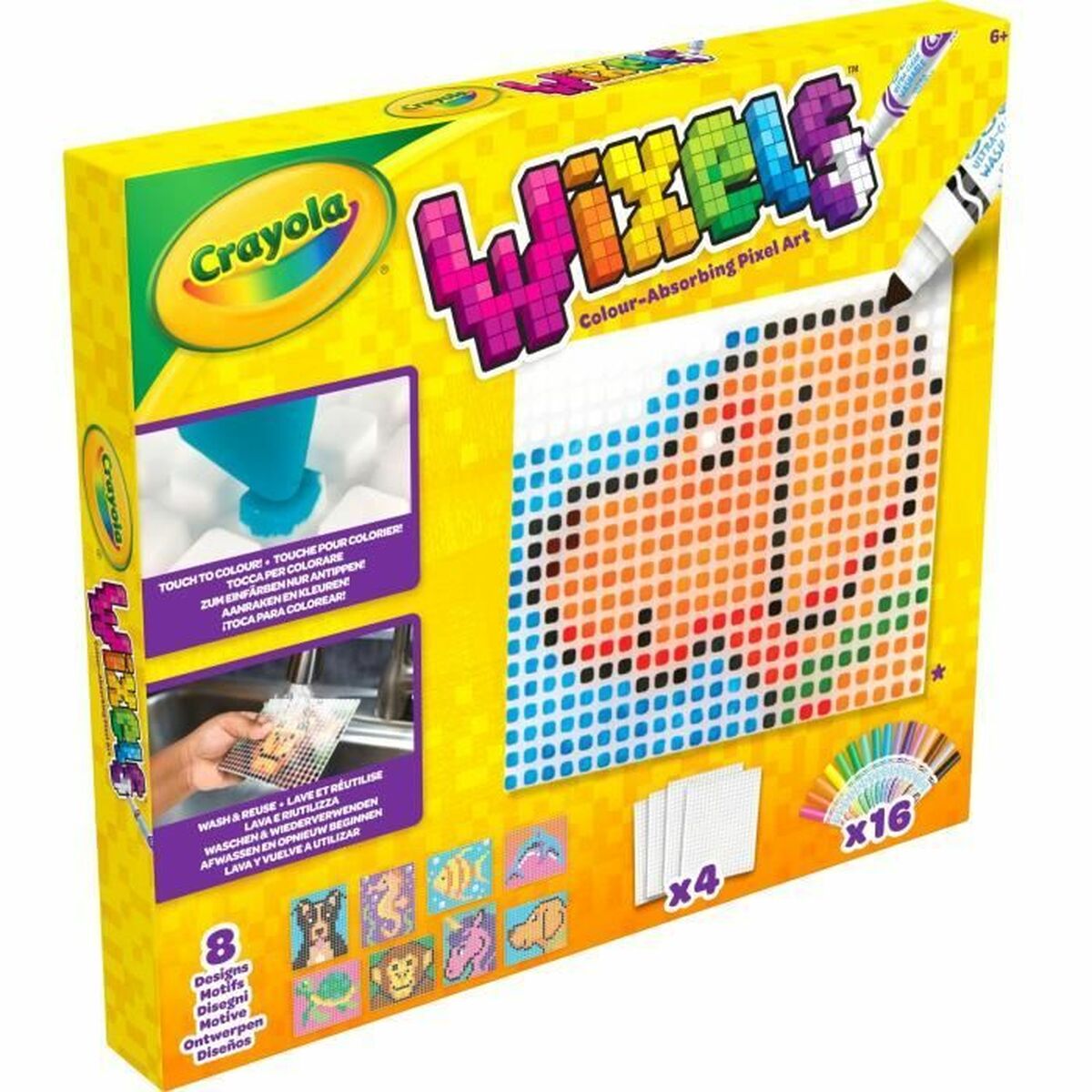 Рисунки для рисования Crayola Wixels-6