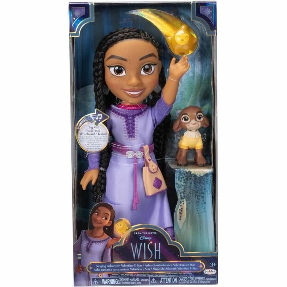 Куколка Jakks Pacific Wish singing Asha Valentino & Star-3