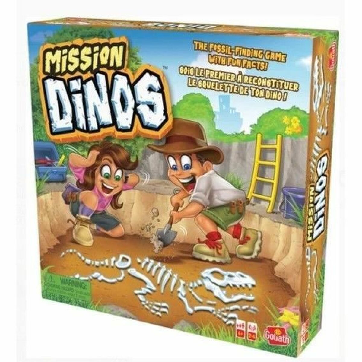 Настольная игра Goliath MISION DINOS (FR)-2