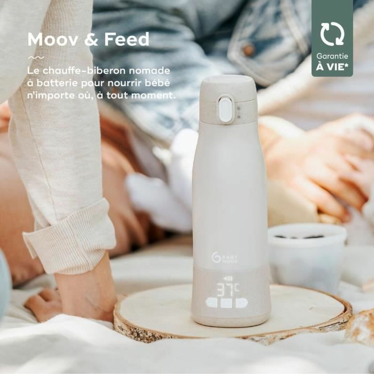 Подогреватель бутылочек Babymoov Moov & Feed Бежевый-2