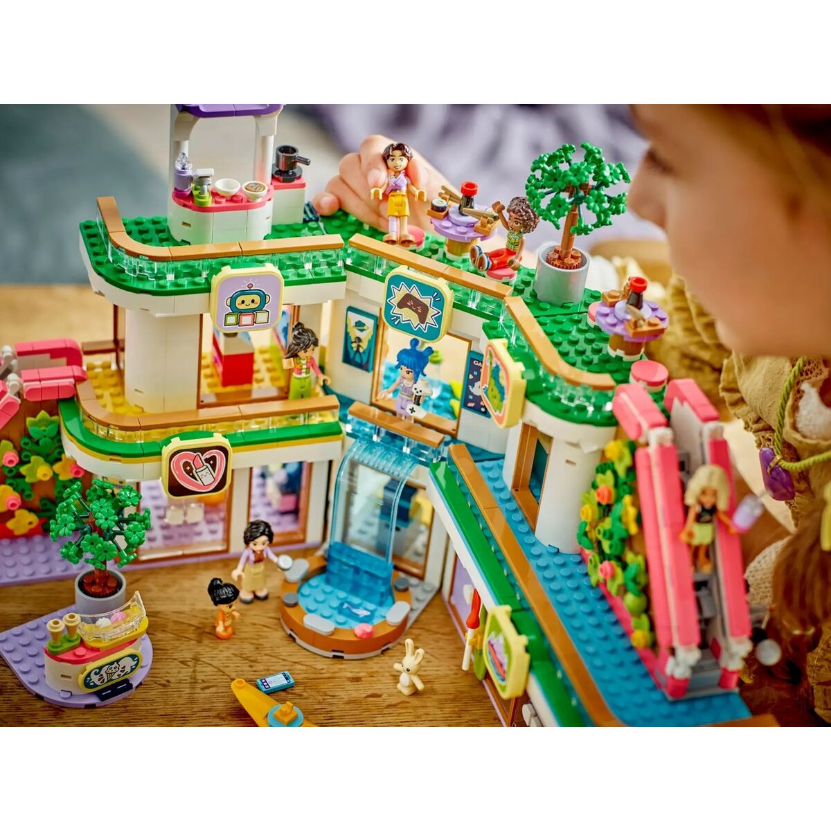 Playset Lego 42604 Heartlike city  shopping mall-3