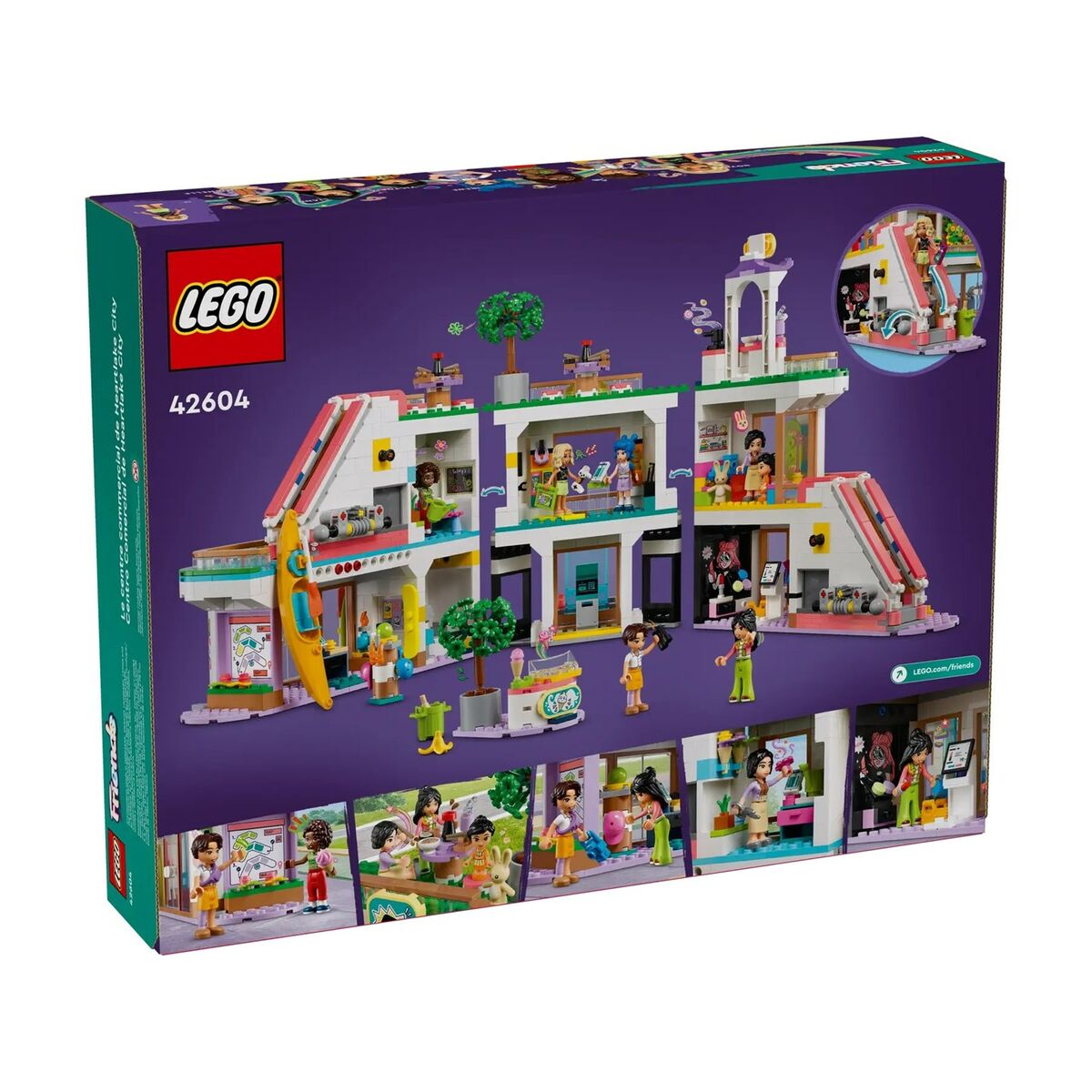 Playset Lego 42604 Heartlike city  shopping mall-6