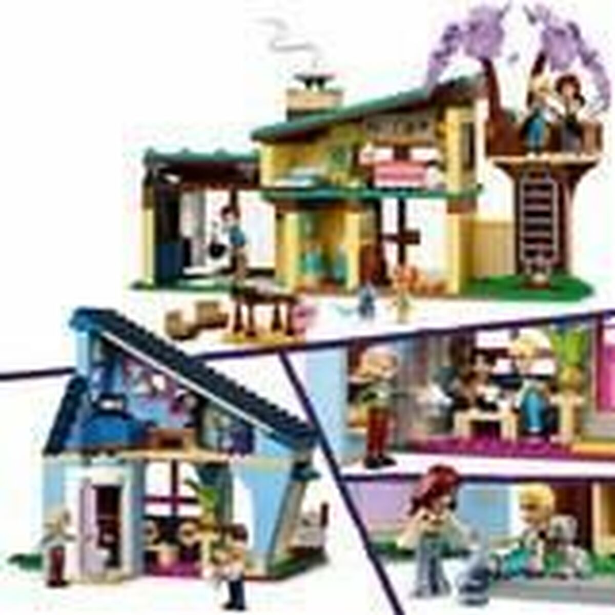 Playset Lego 42620 Olly and Paisley Family Homes-4