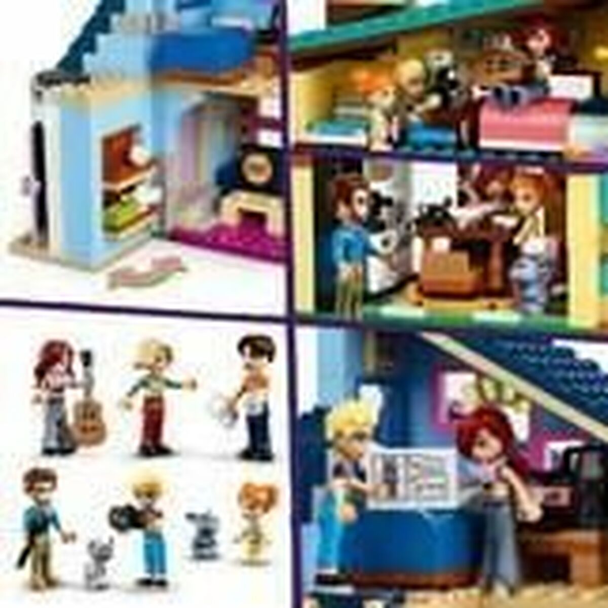 Playset Lego 42620 Olly and Paisley Family Homes-5