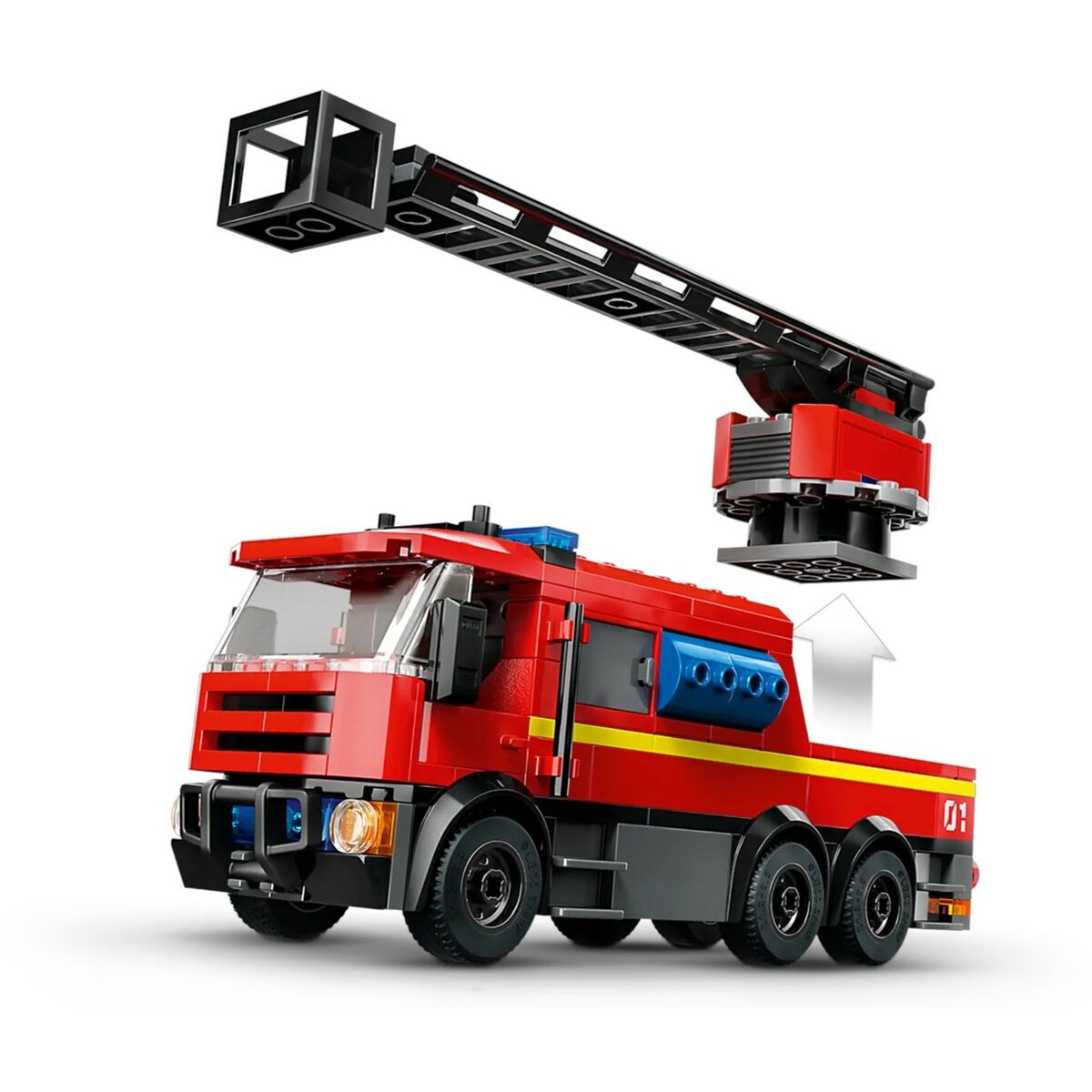 Playset Lego 60414 Fire station with Fire engine-7