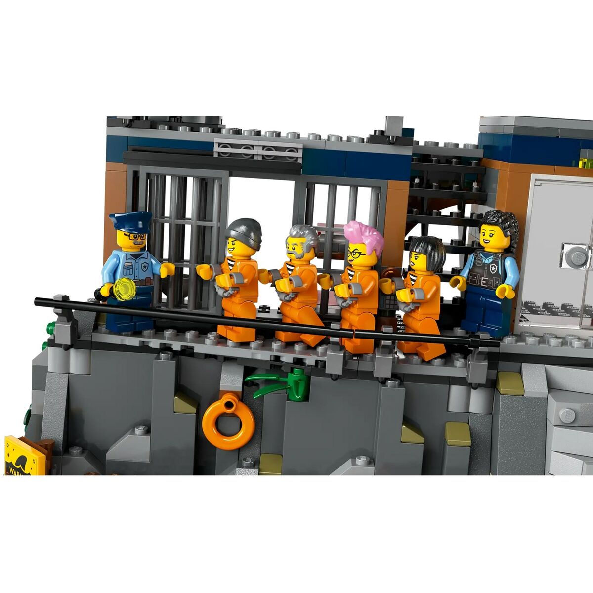 Playset Lego 60419 Police Station Island-4
