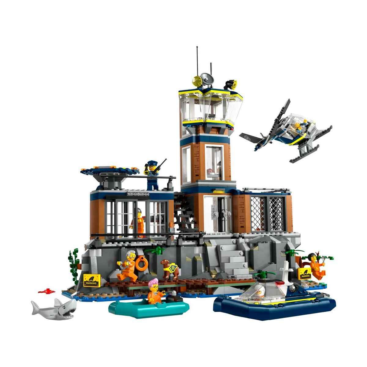 Playset Lego 60419 Police Station Island-7