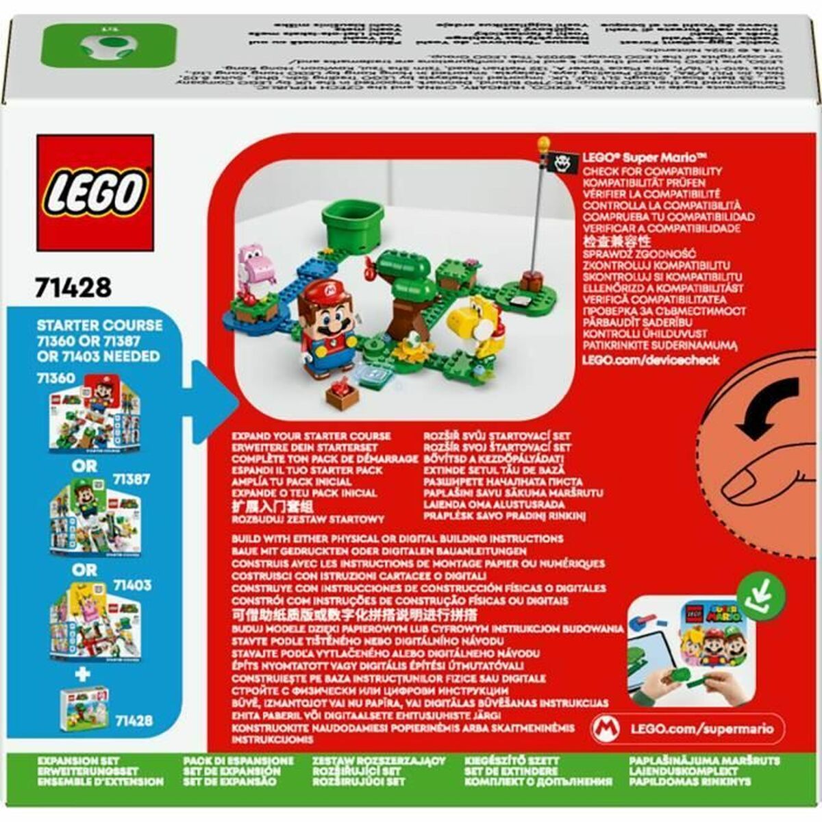 Playset Lego 71428 Expansion Set: Yoshi's Egg in the Forest-2