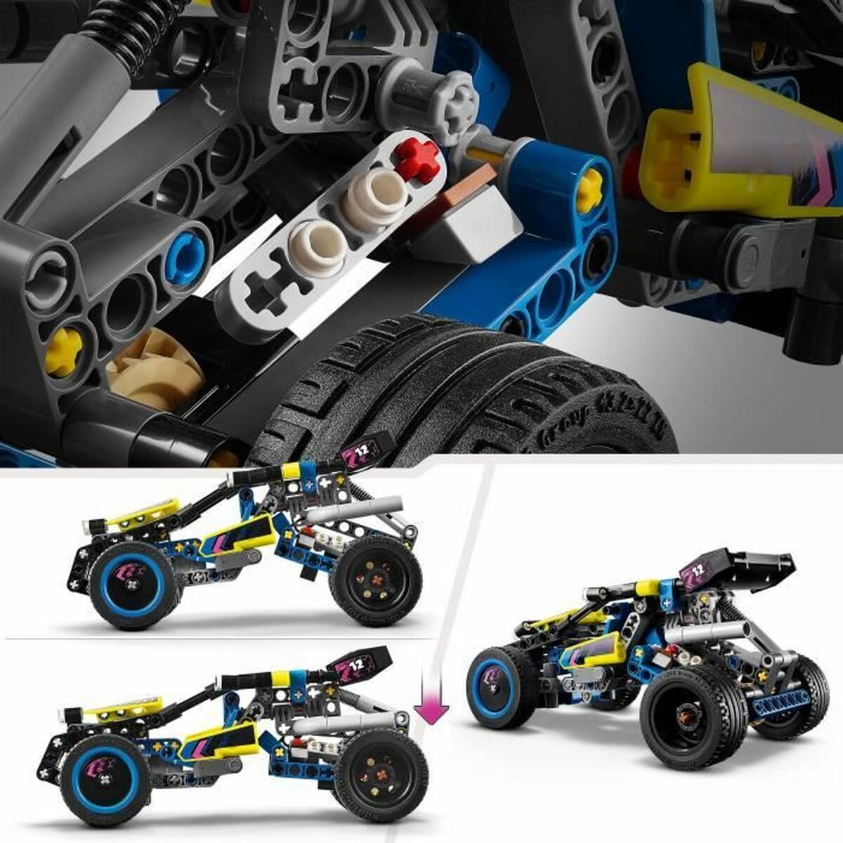 Playset Lego 42164 Off-Road Racing Buggy-4