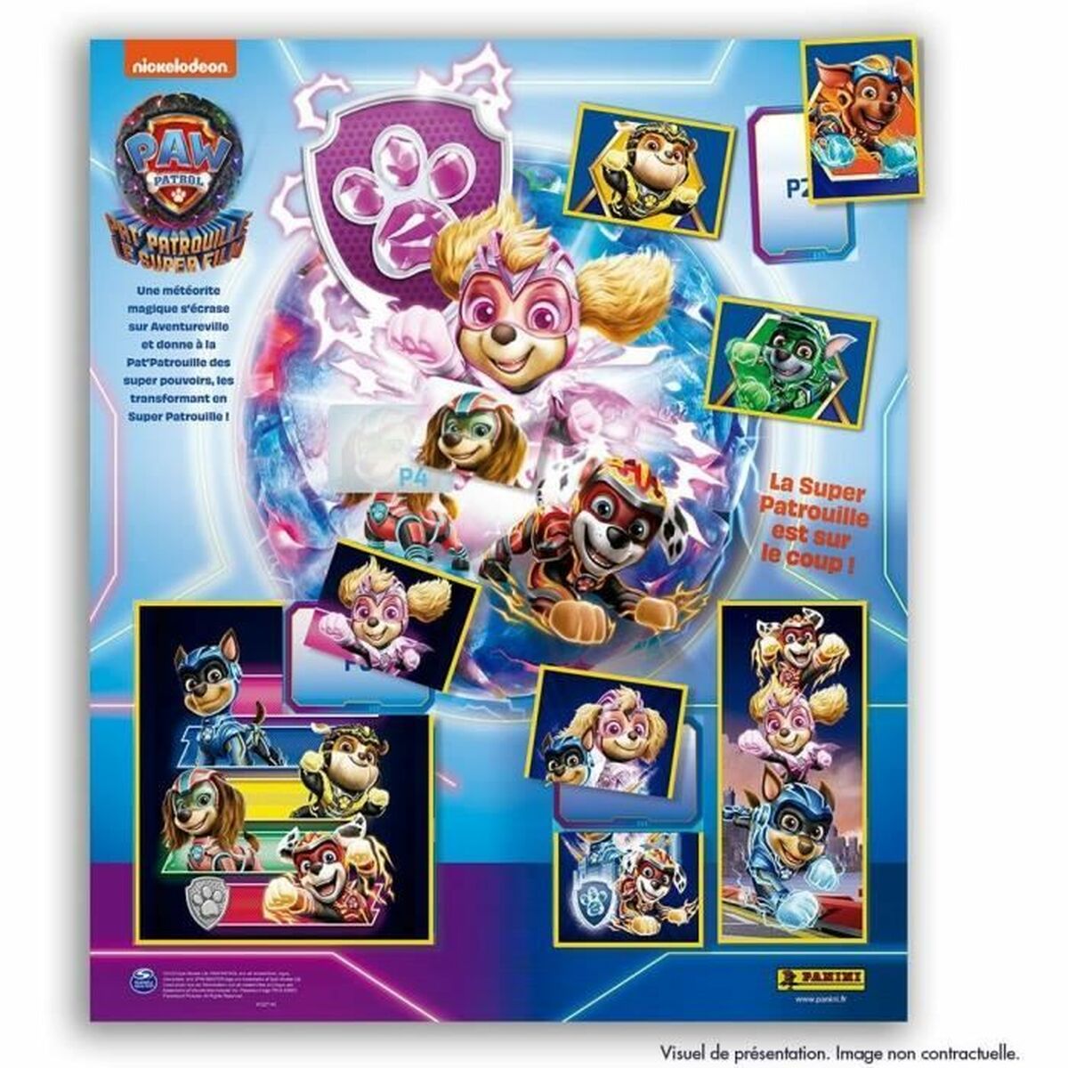 Альбом хромированный Panini Paw Patrol (FR)-3