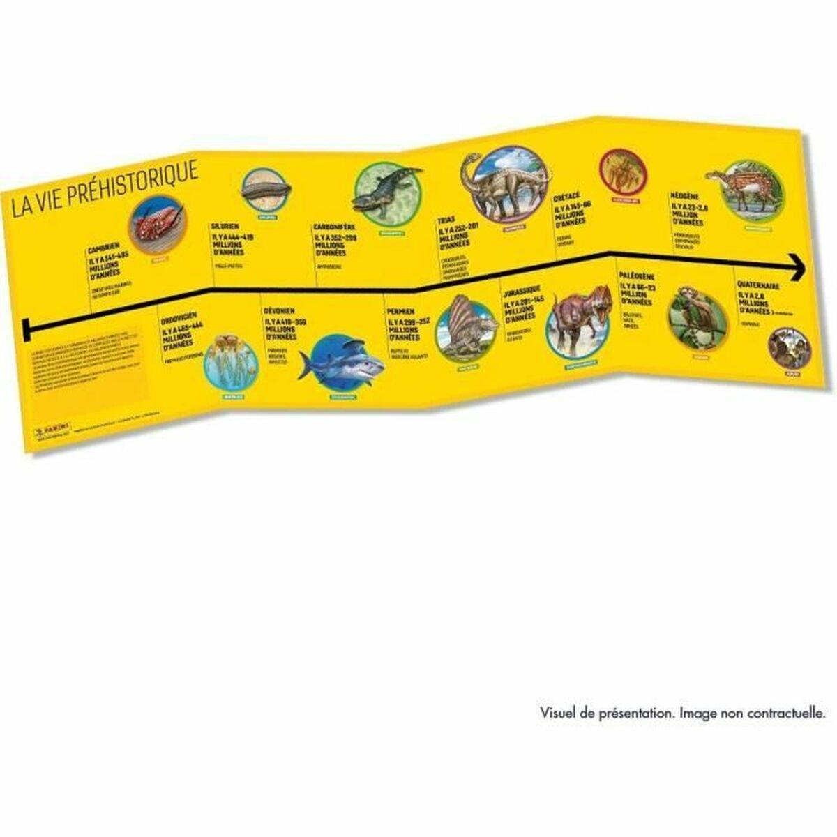 Альбом хромированный Panini National Geographic - Dinos (FR)-3