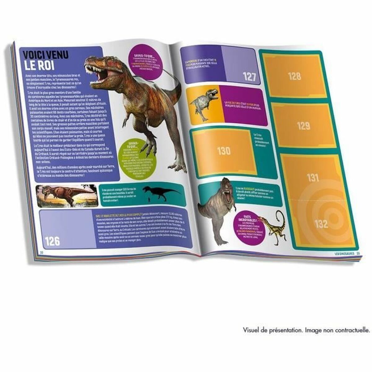 Альбом хромированный Panini National Geographic - Dinos (FR)-5