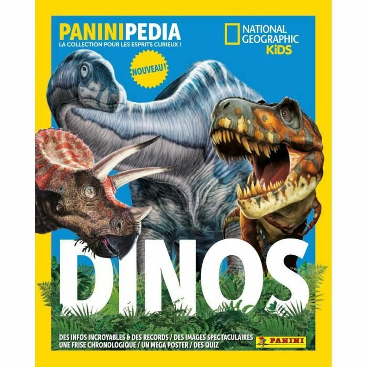 Альбом хромированный Panini National Geographic - Dinos (FR)-6