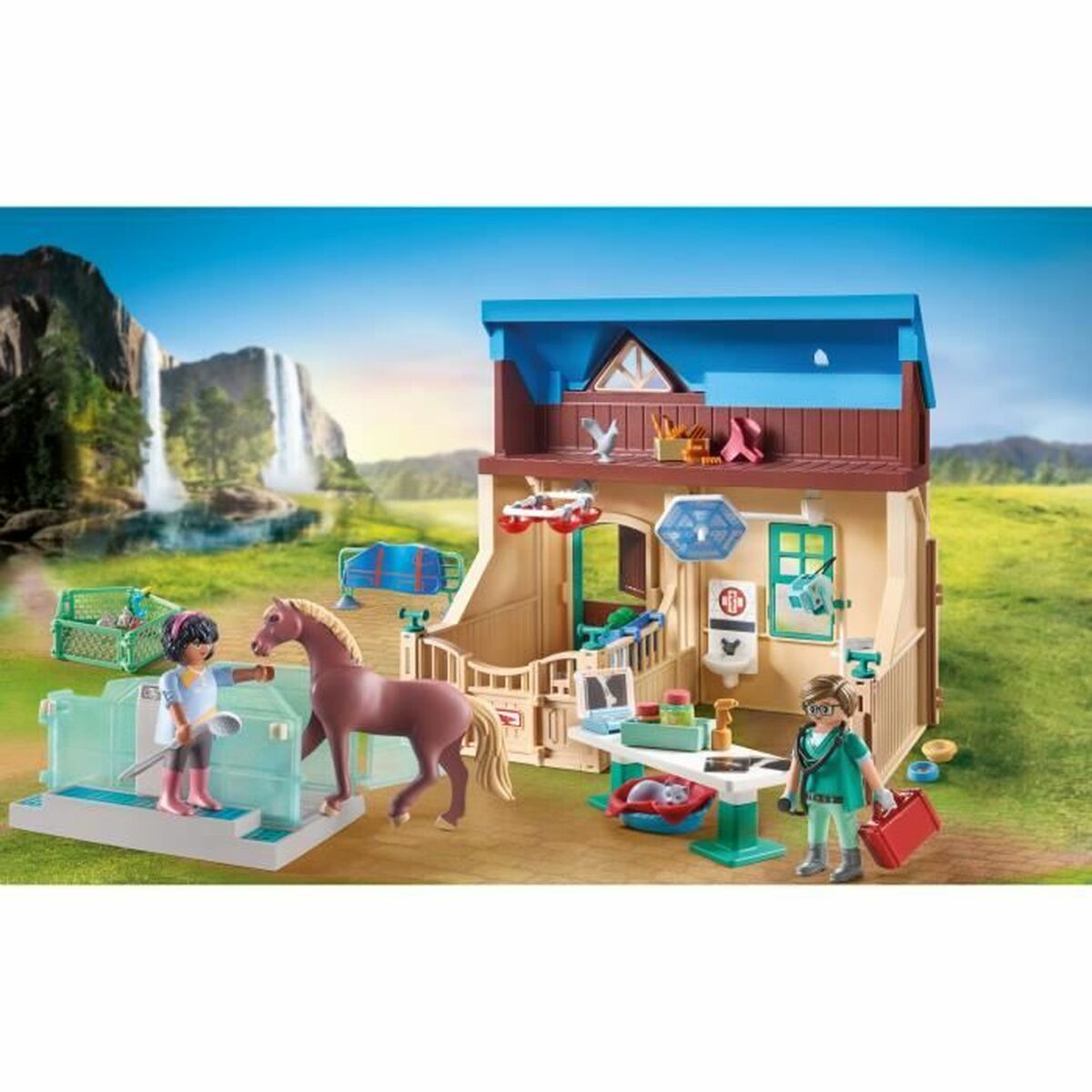 Playset Playmobil Horses of Waterfall 71352-2