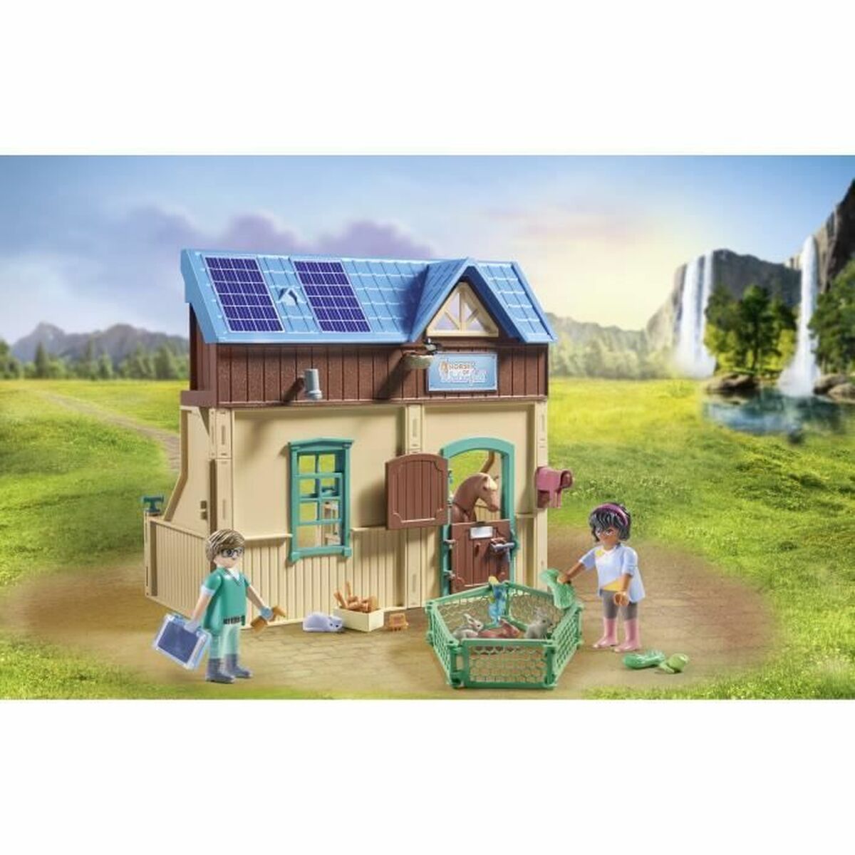 Playset Playmobil Horses of Waterfall 71352-3