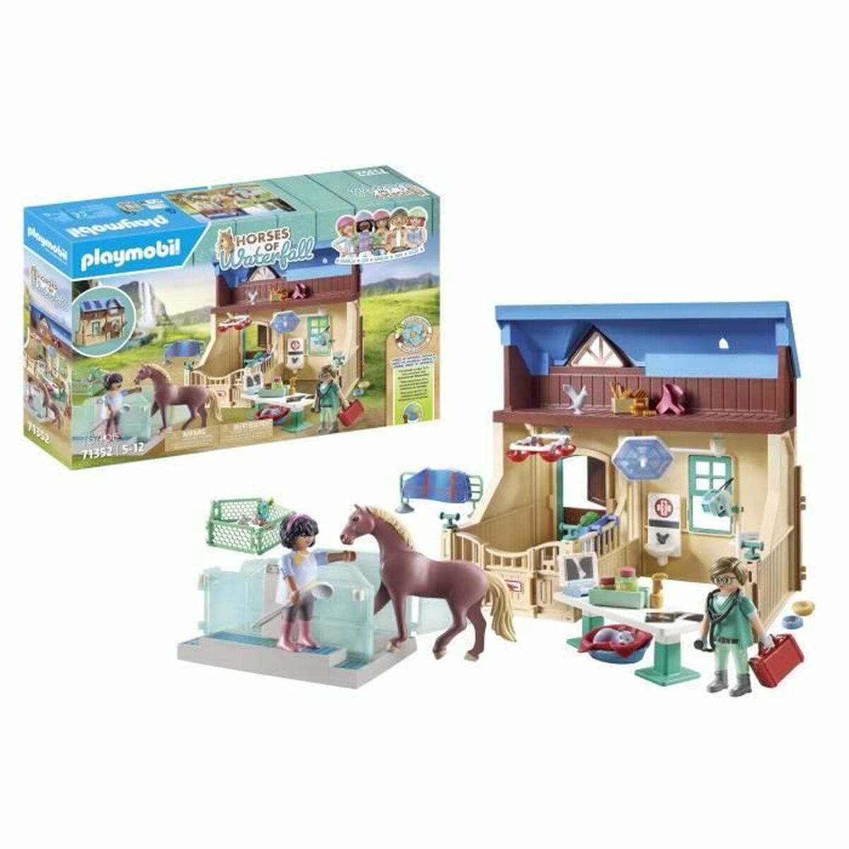Playset Playmobil Horses of Waterfall 71352-6