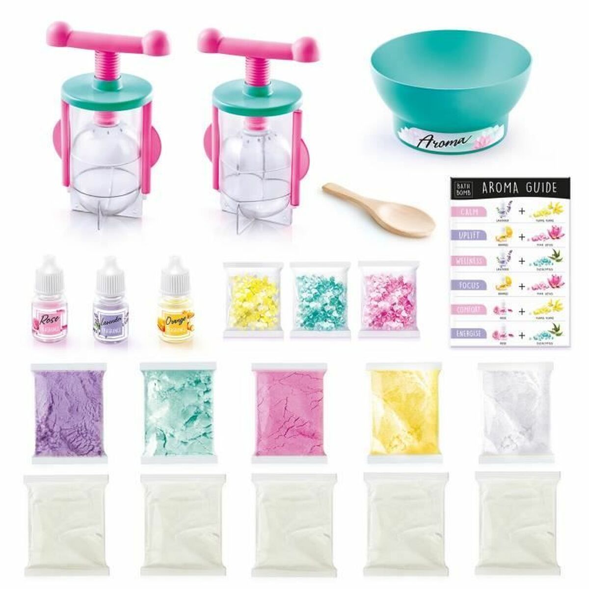Ремесленный комплект Canal Toys So Bomb DIY Twist & Mold Bath Bomb-5