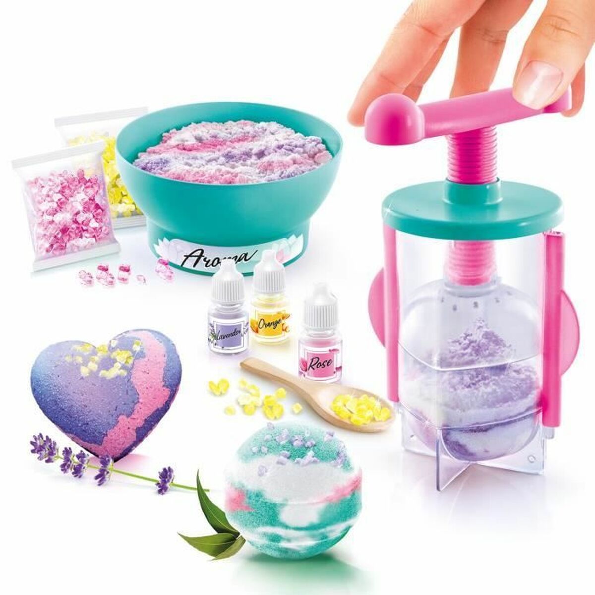 Ремесленный комплект Canal Toys So Bomb DIY Twist & Mold Bath Bomb-6
