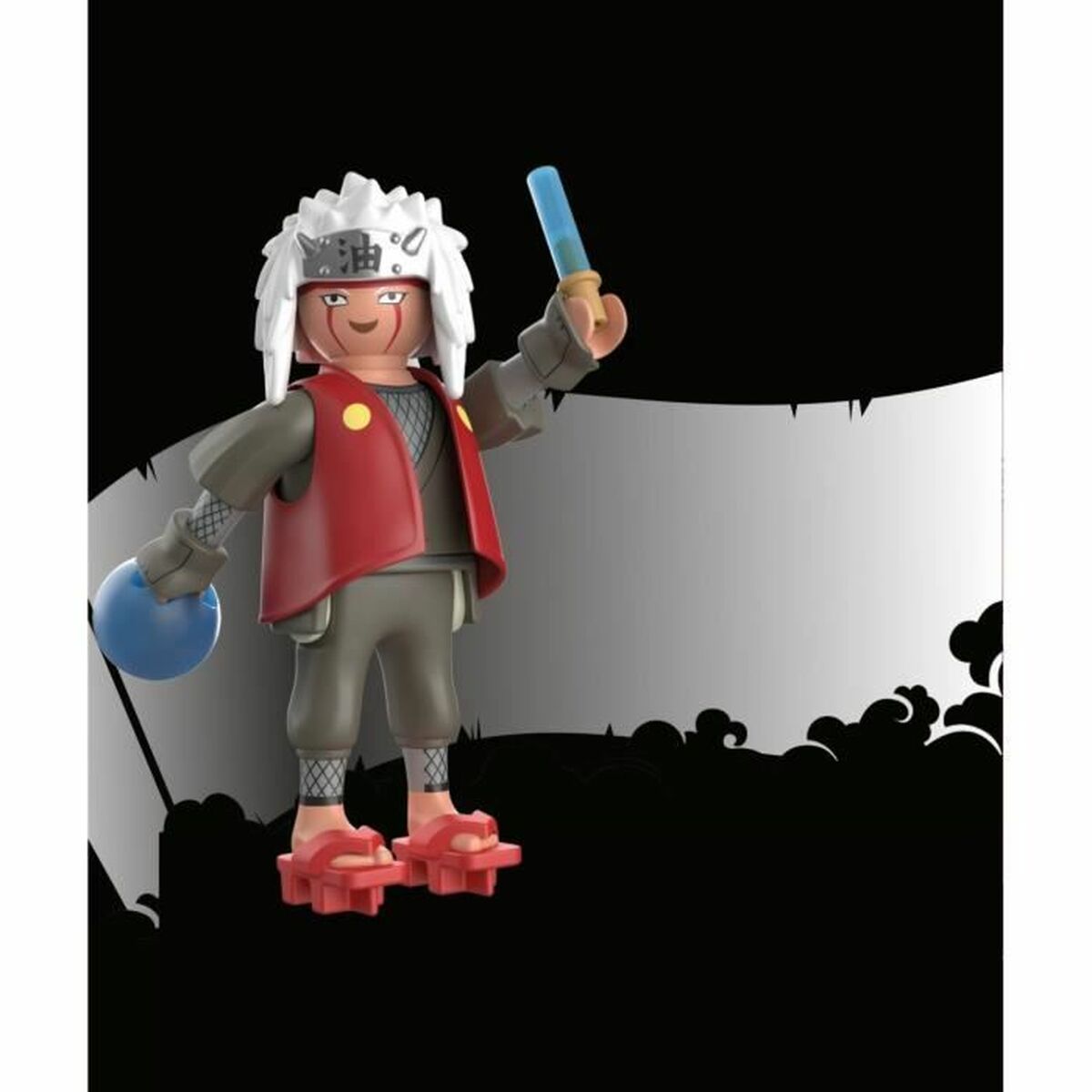 Playset Playmobil Naruto Shippuden - Jiraiya 71219 8 Предметы-3