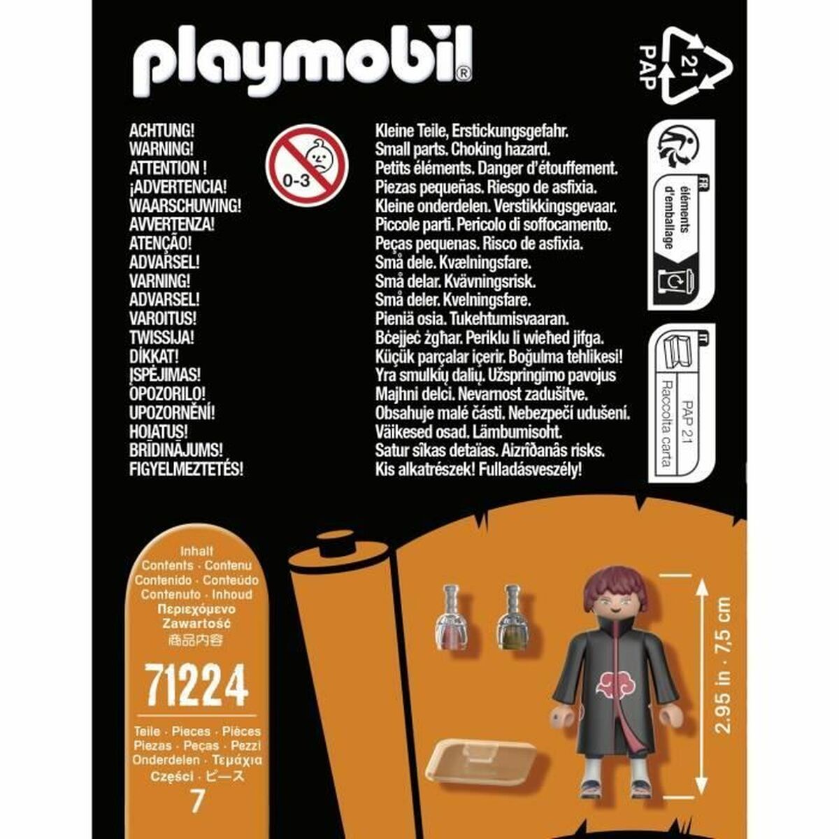 Playset Playmobil 71224 Naruto Shippuden-4