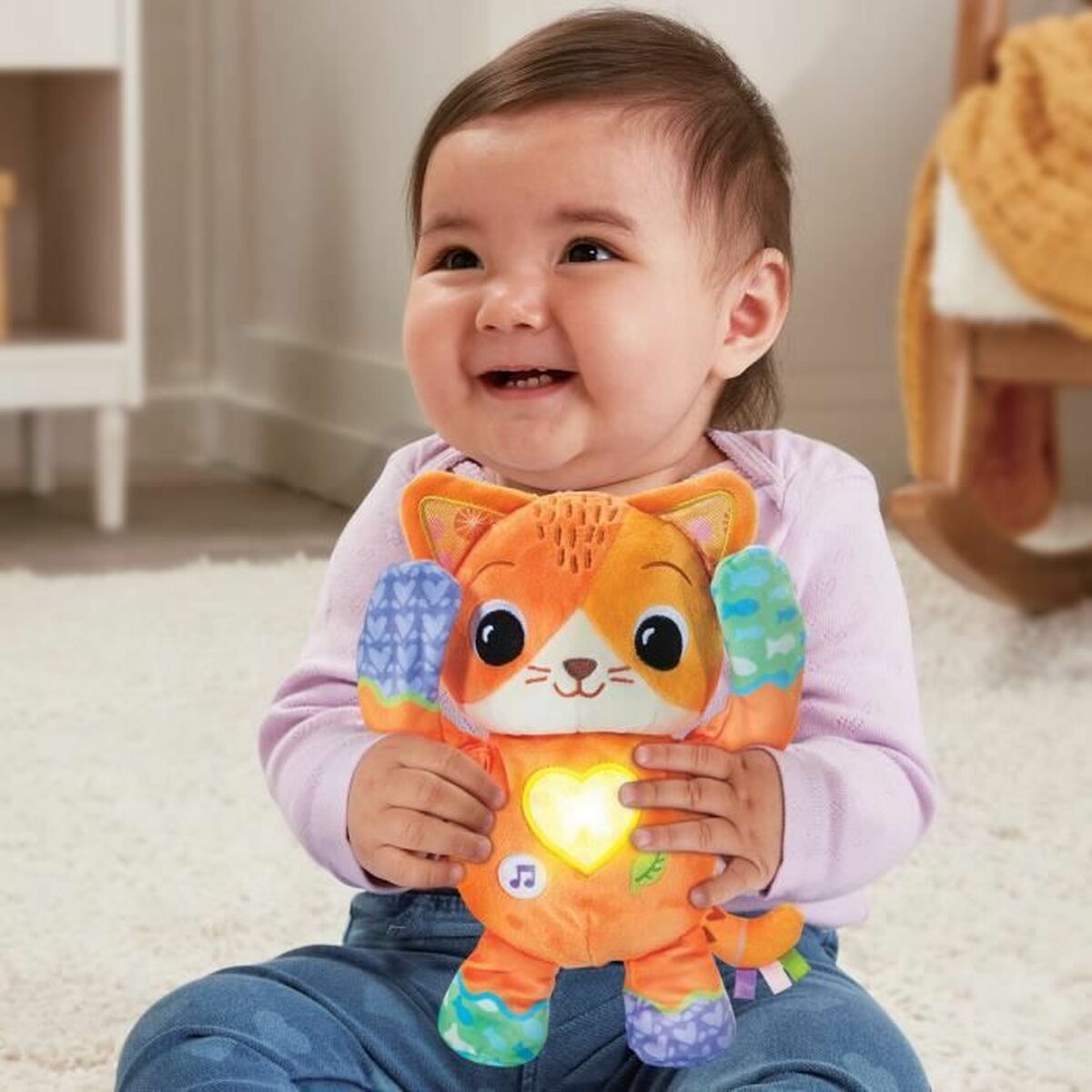 Образовательная игрушка Vtech Baby Fripon cache-cahe chaton (FR)-2