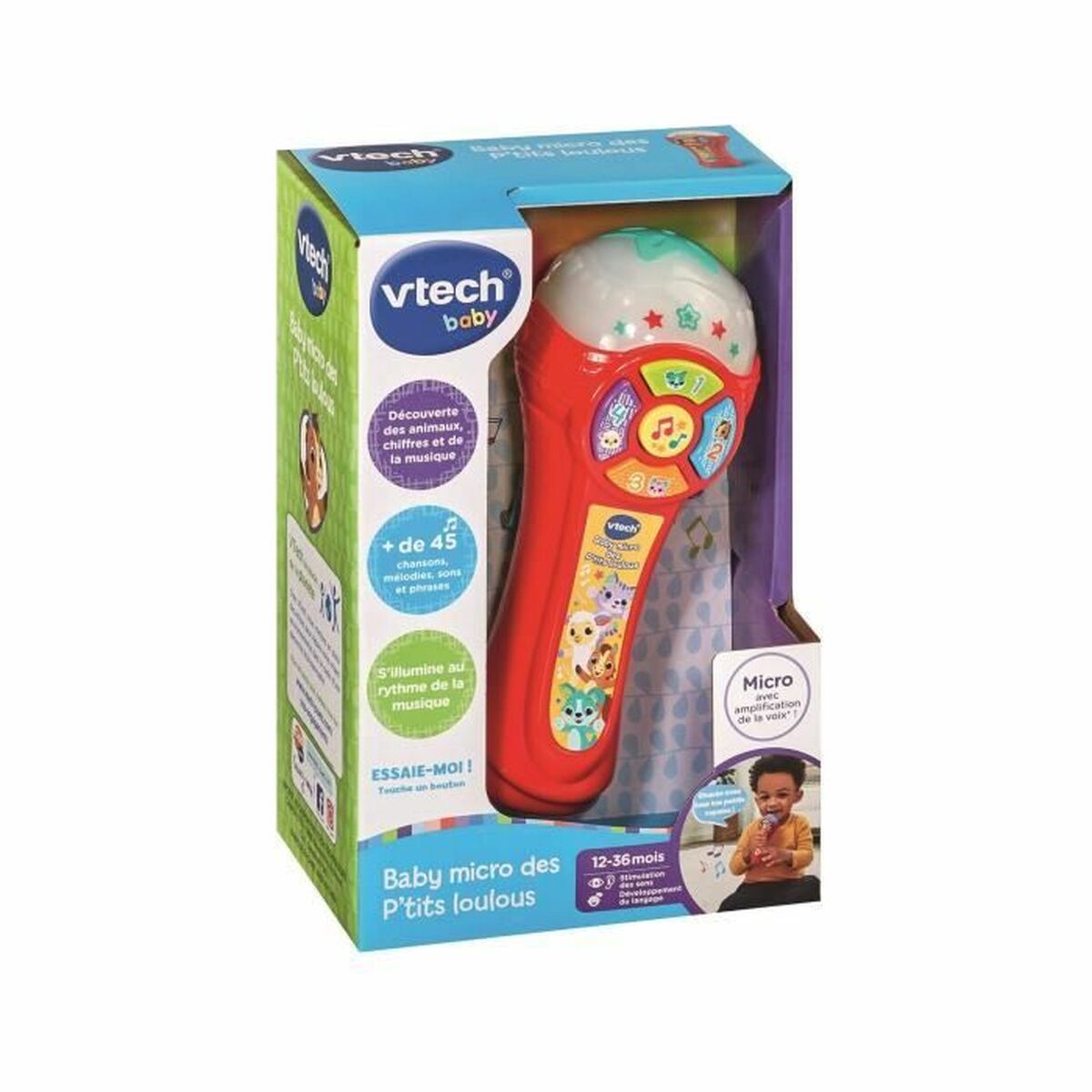 Образовательная игрушка Vtech Baby Baby micro des P´tits lolous (FR)-4