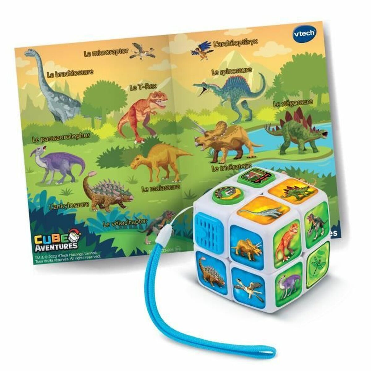 Образовательный набор Vtech Cube Aventures (FR)-3