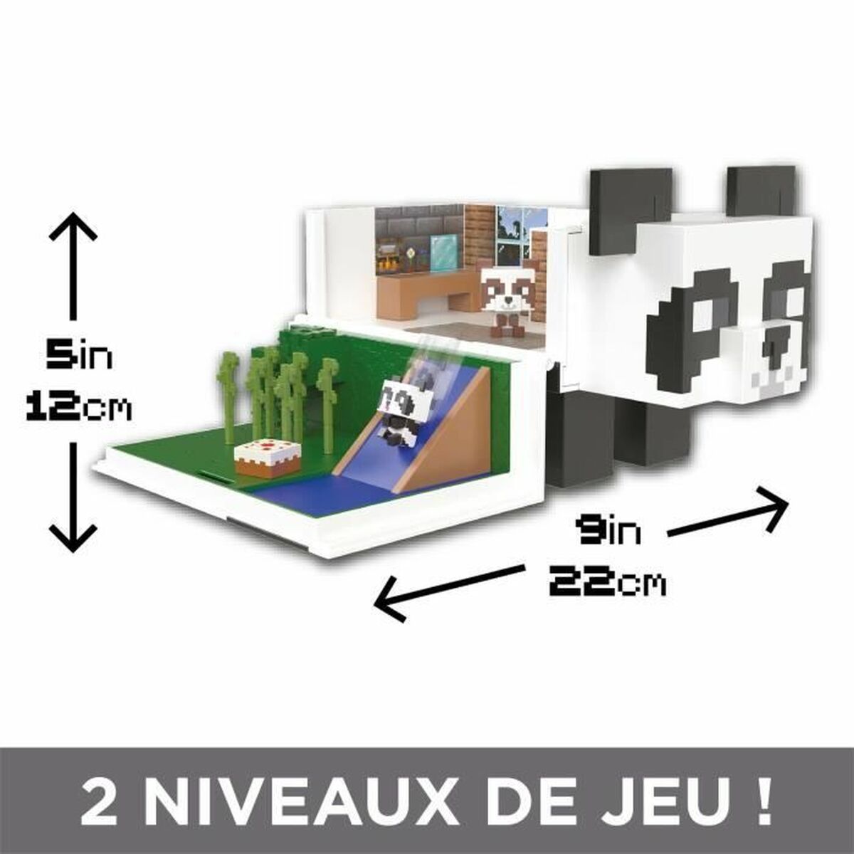 Миниатюрный дом Mattel The Panda's House Minecraft-2