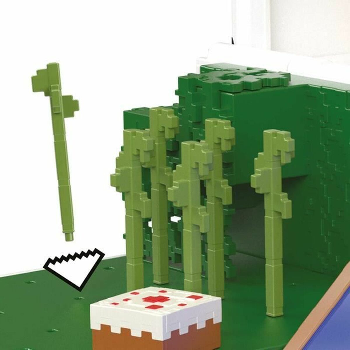 Миниатюрный дом Mattel The Panda's House Minecraft-3